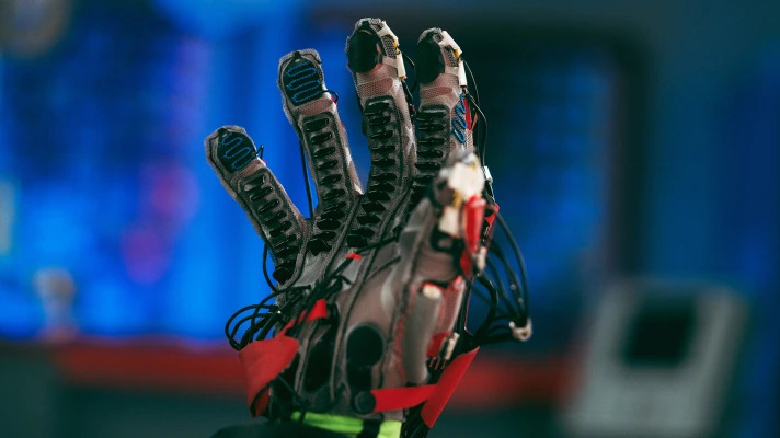 Facbeook's new haptic glove prototype