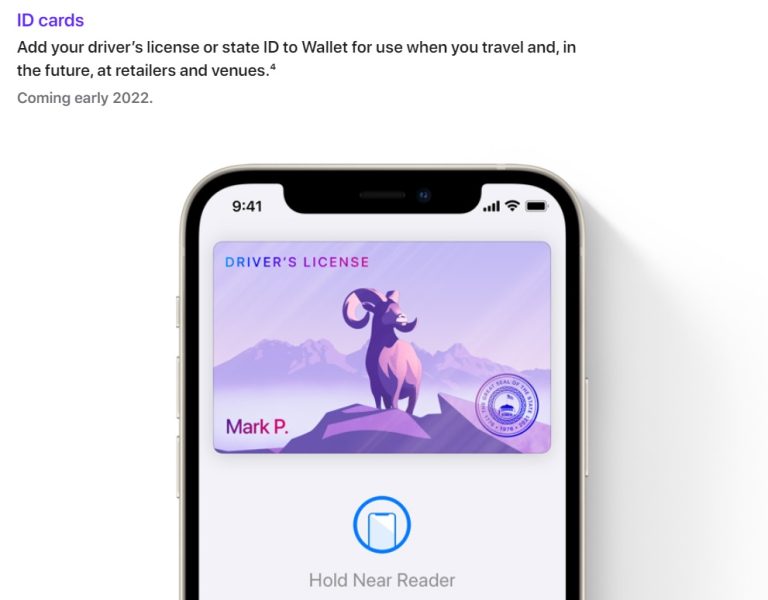 iOS 15 will let you add ID cards to the Wallet app in 2022.