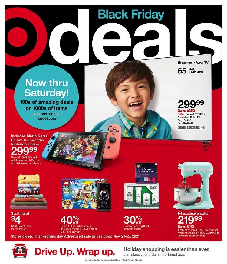 Target Black Friday ad 2021 iPhone 13, AirPods, Pixel 6, and Switch deals