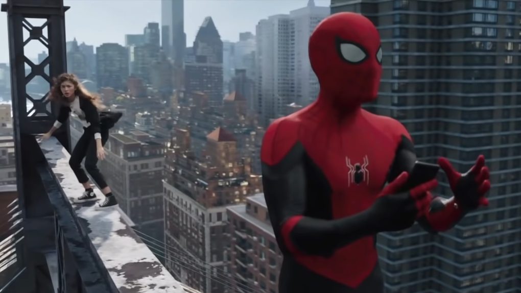 Watch the first minute of Spider-Man: No Way Home right now