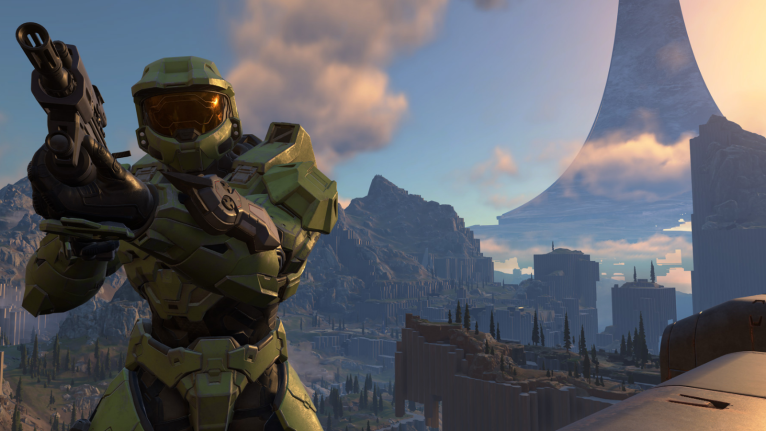 Master Chief in Halo Infinite.