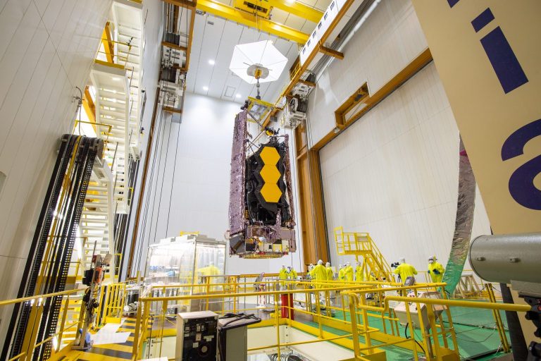 James Webb Space Telescope connected to Ariana5 Rocket