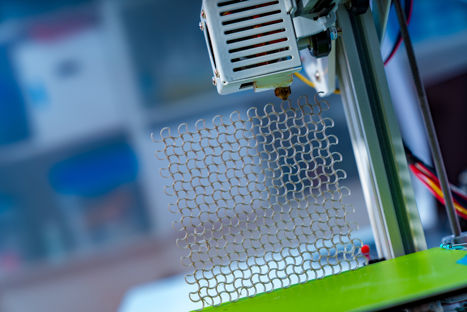 Printing the prototype of a metamaterial on 3d printer