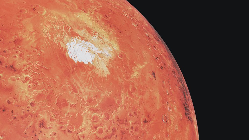 ESA's Mars Express celebrates 20 years with beautiful global mosaic