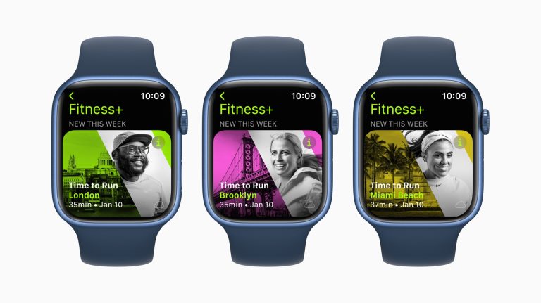Apple Fitness Plus adds Time to Run in winter update.