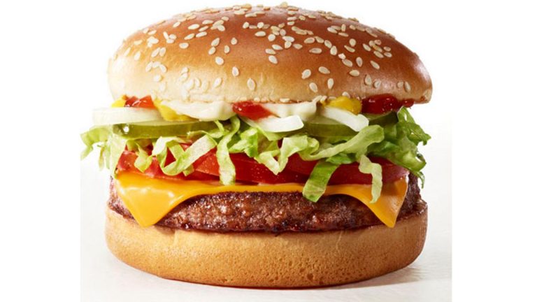 McDonald's meatless McPlant burger.