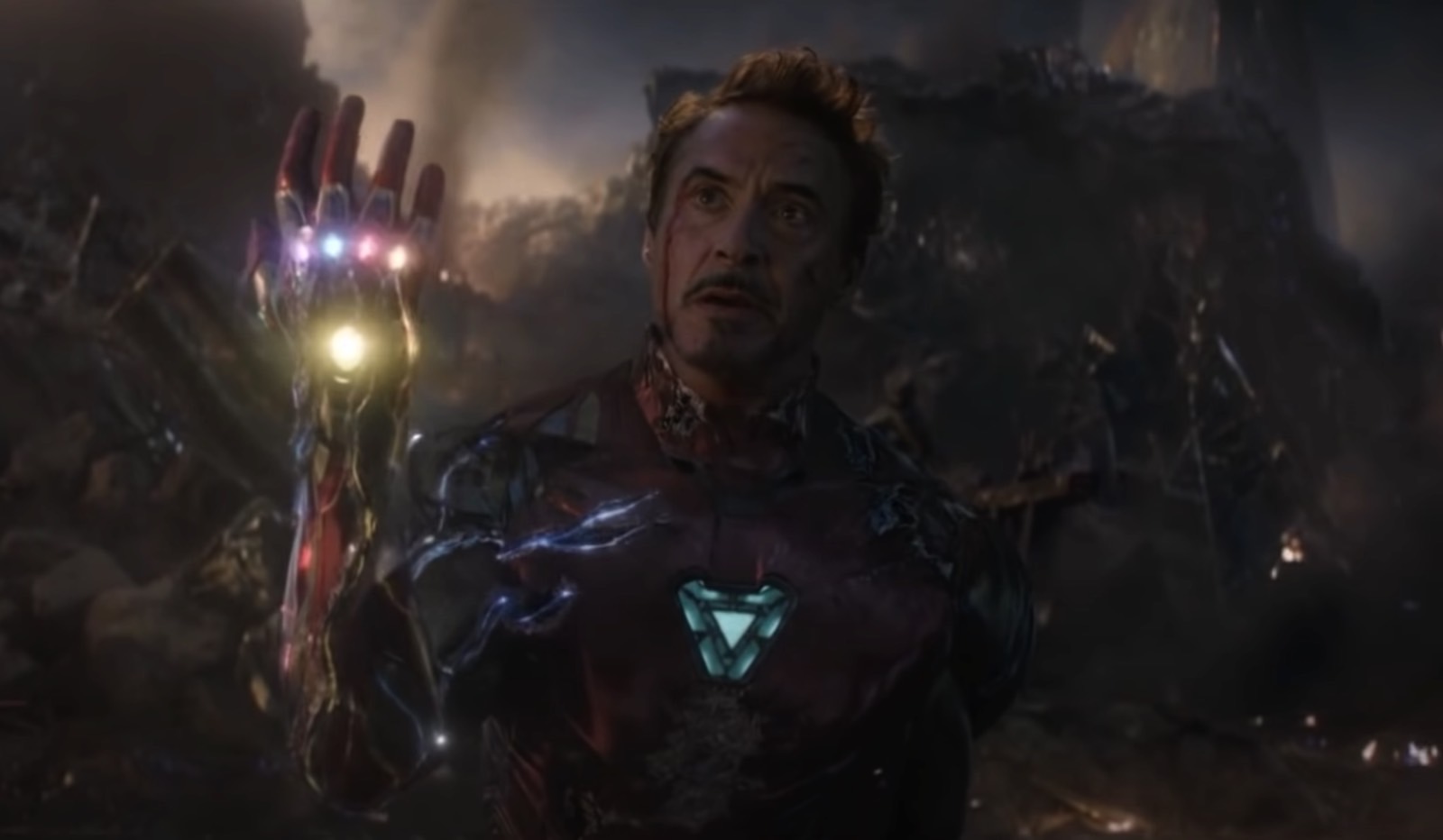 Iron Man in Avengers: Endgame final battle