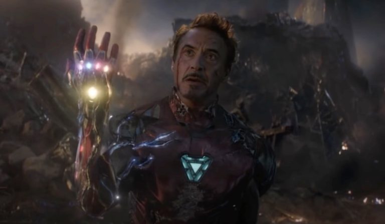 Iron Man in Avengers: Endgame final battle