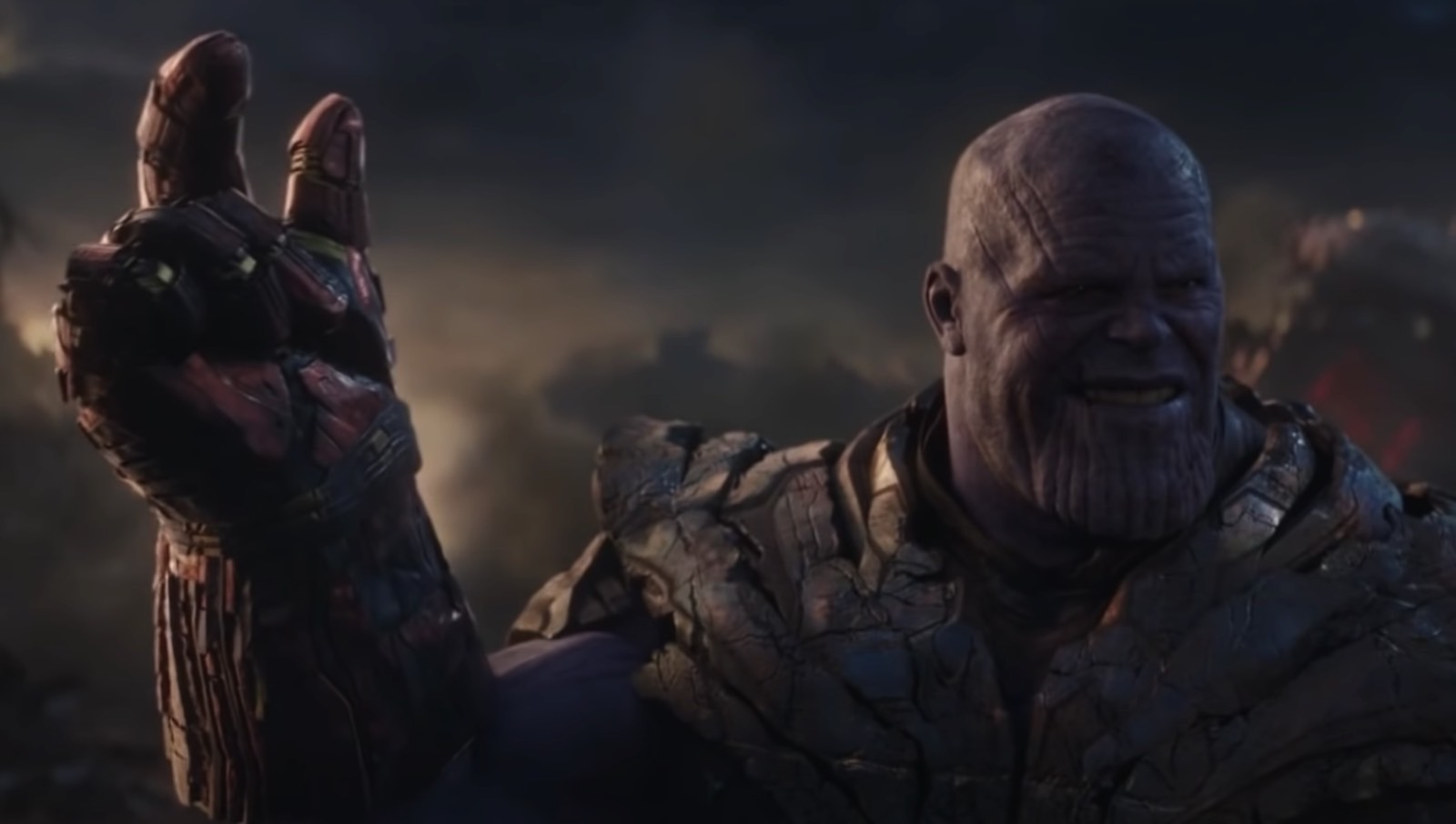 Thanos in Avengers: Endgame final battle