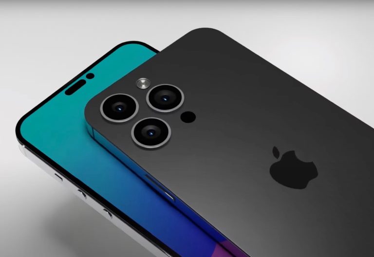 iPhone 14 Pro new notch design concept