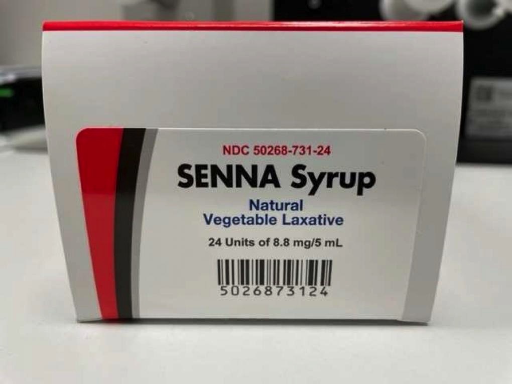 Lohxa Senna Syrup retail package