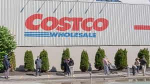 A New York-area Costco store is shown in Long Island City