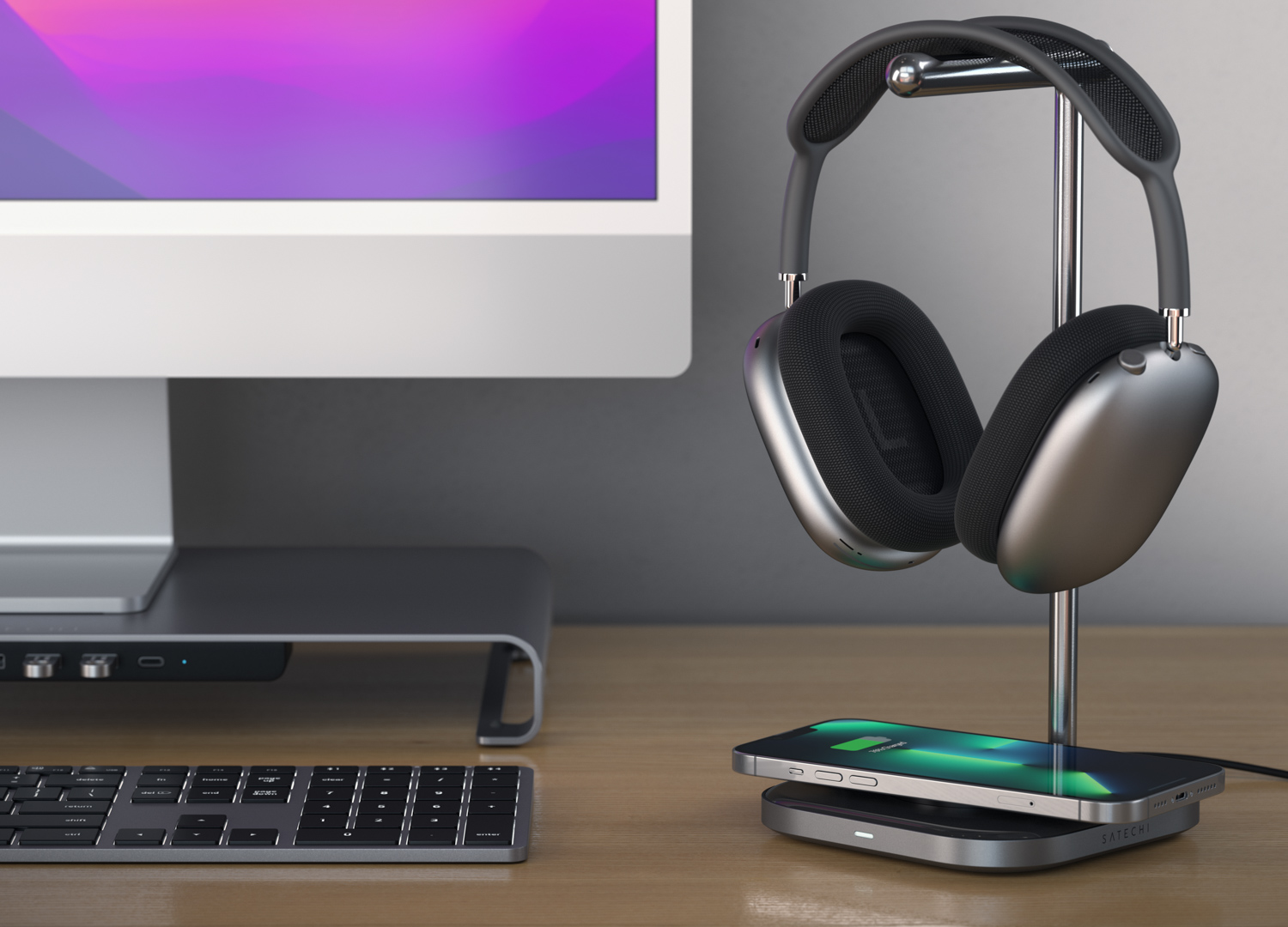 Unibody headphone online stand