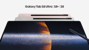 Samsung revealed the Galaxy Tab S8 series at Galaxy Unpacked 2022.