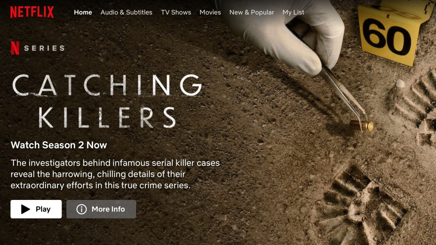 Catching Killers: Netflix just added a new season of this true