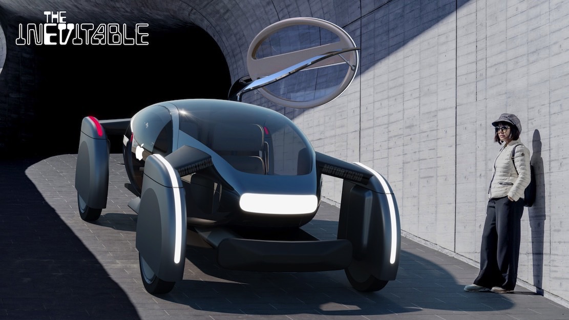 Apple Car Design Render