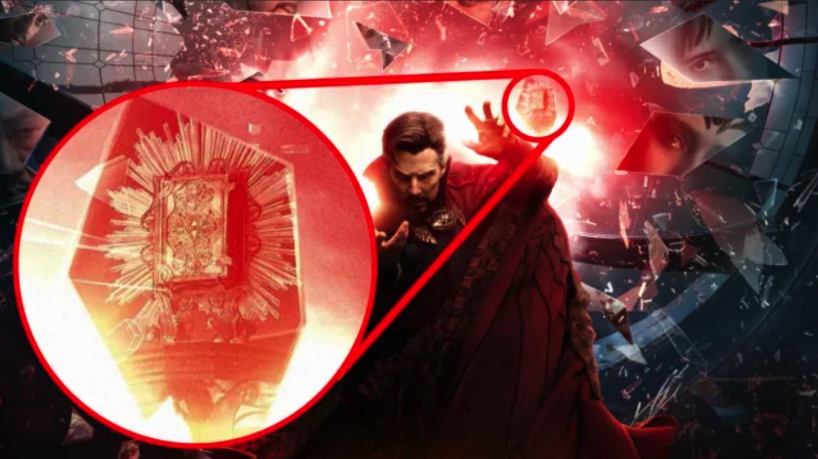 Doctor Strange 2 poster highlighting a book