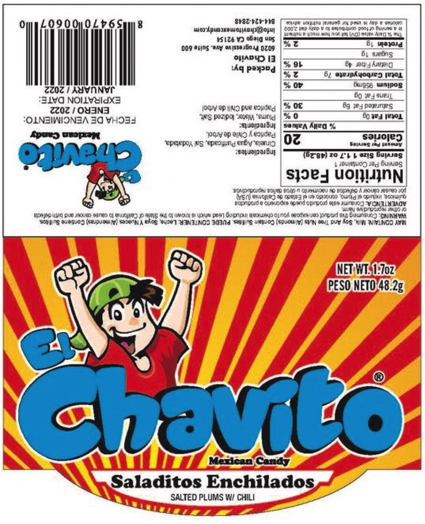 El Chavito candy recall