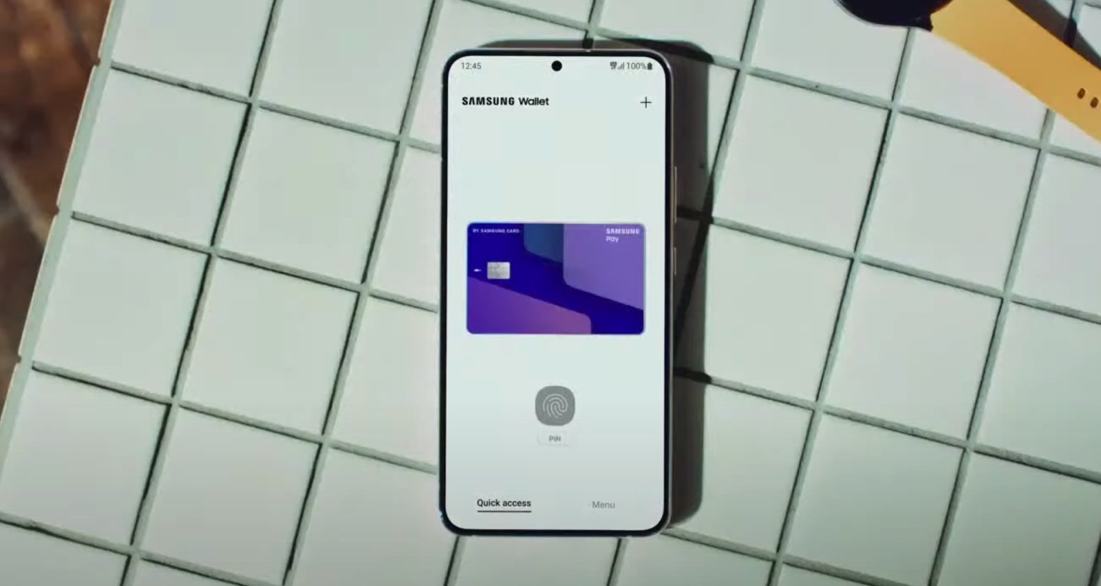 samsung crypto wallet s22