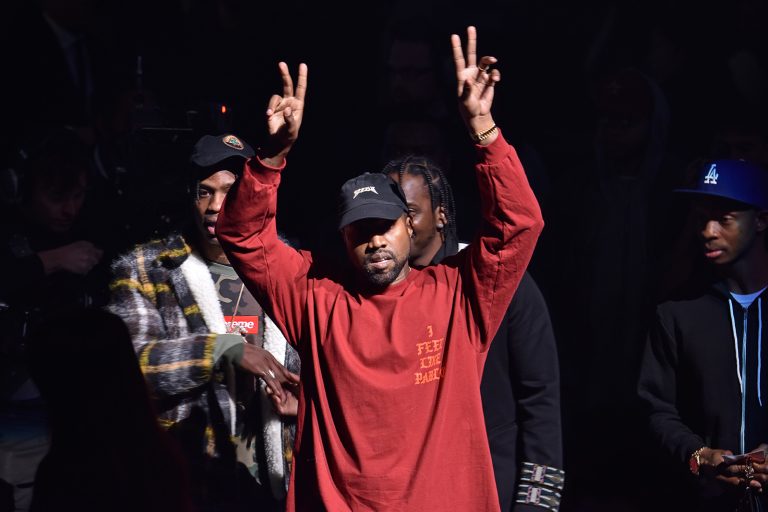 Eccentric rapper Kanye West