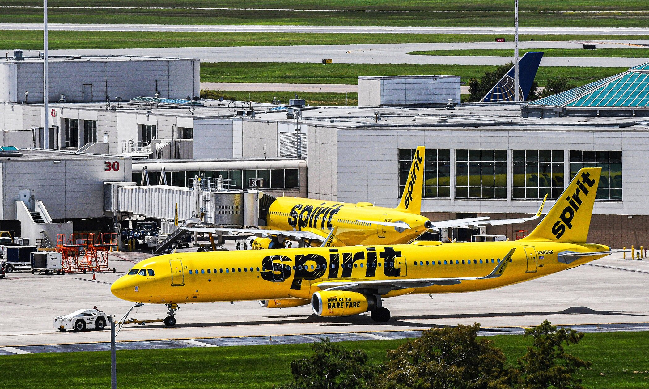 spirit airlines planes