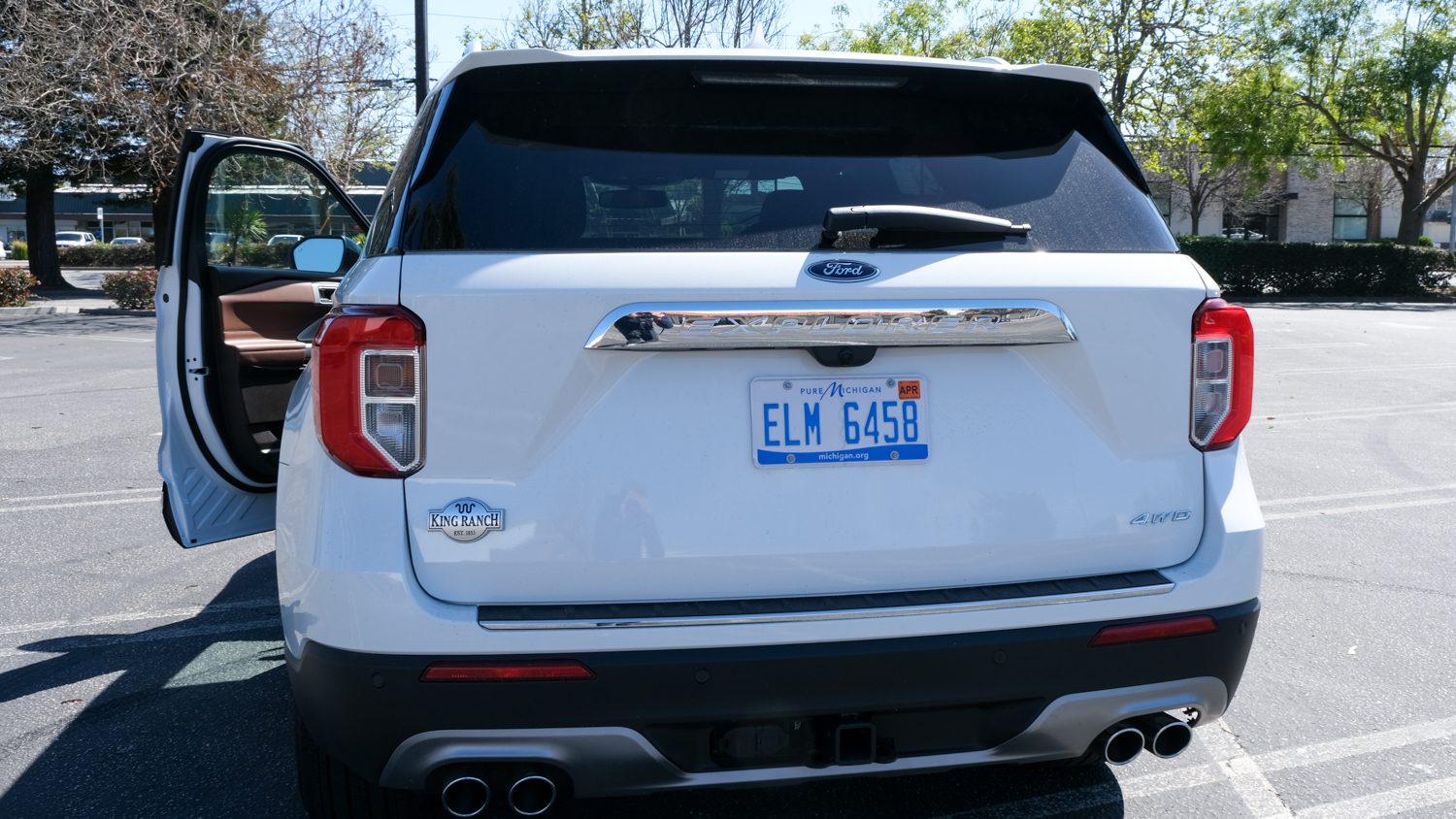 2022 Ford Explorer Rear