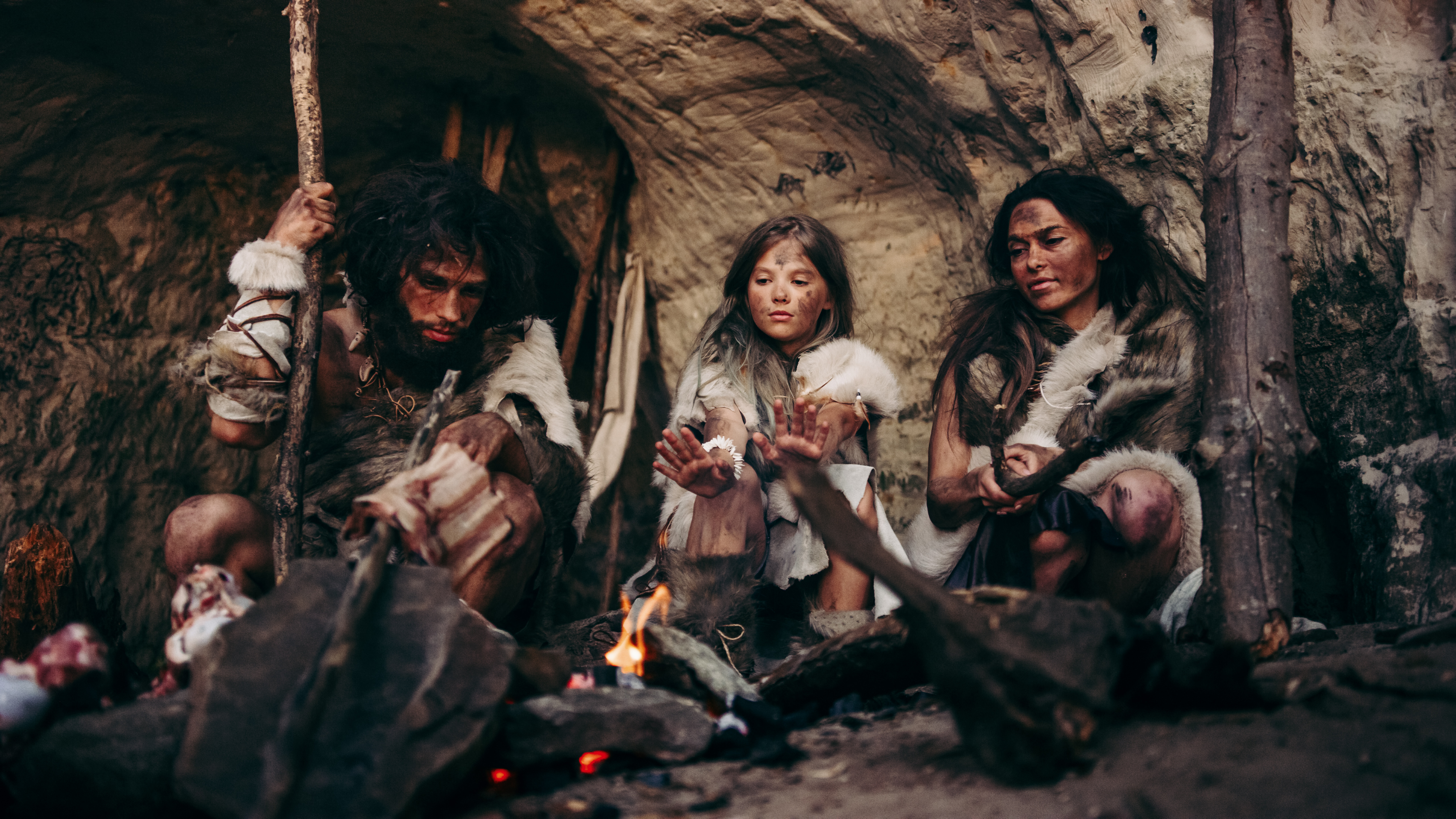 Tribe of Prehistoric hunter-gatherers