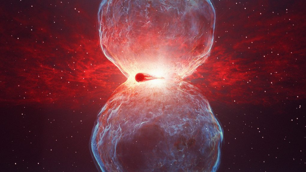 red giant explosion