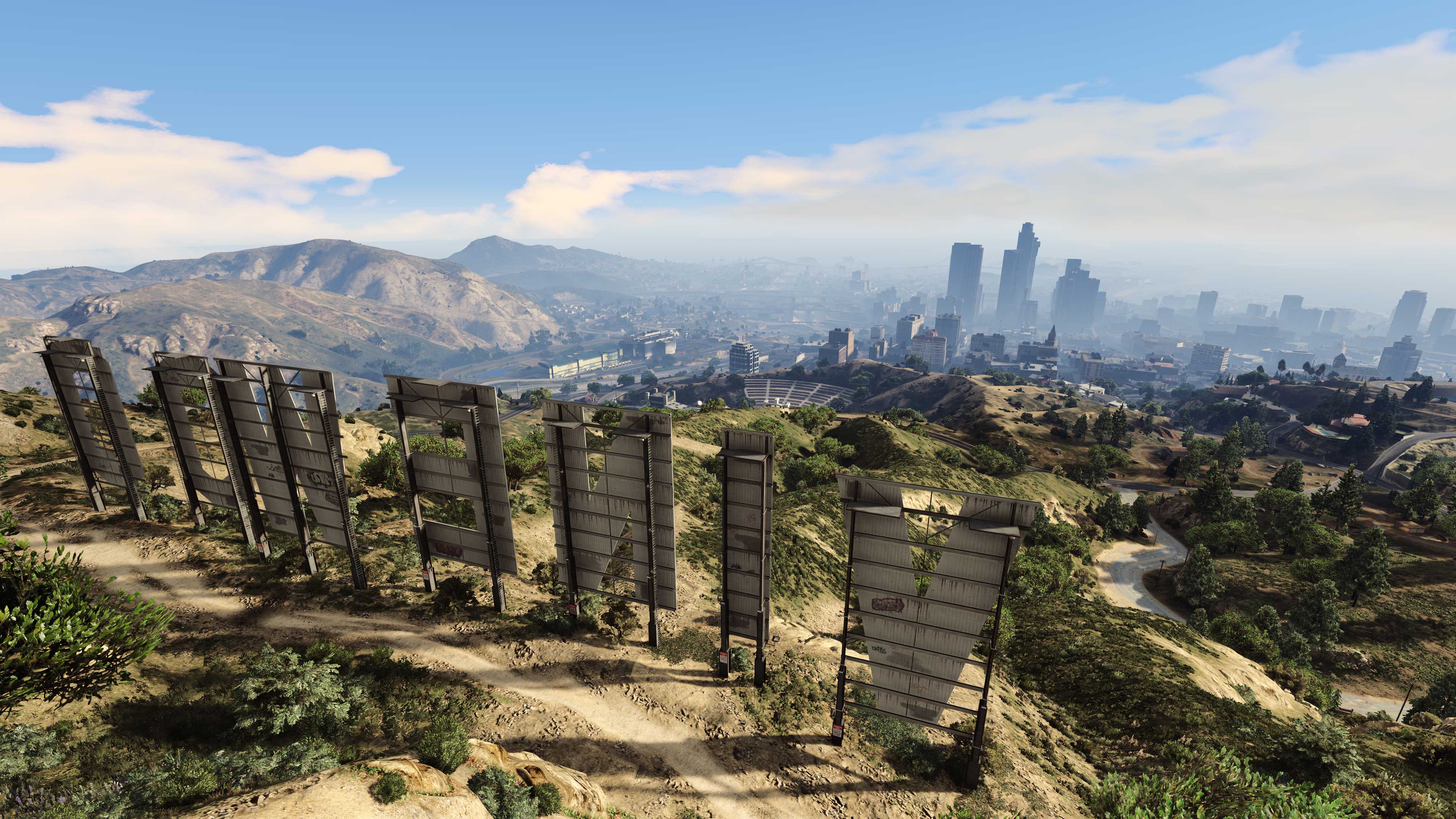 GTA V - Cadê o Game - Comparação: Los Santos vs Los Angeles