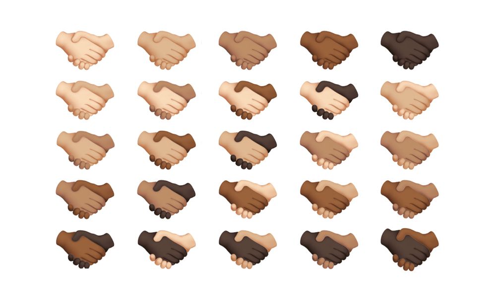 New handshake emojis coming in iOS 15.4.