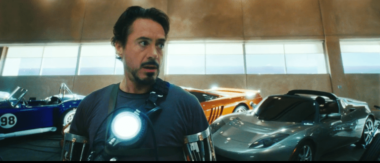 Tony Stark as Iron Man