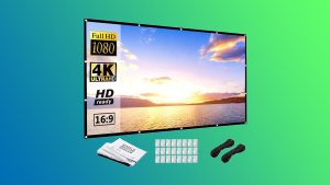 Projector Screen Amazon P-JING home theater projector screen