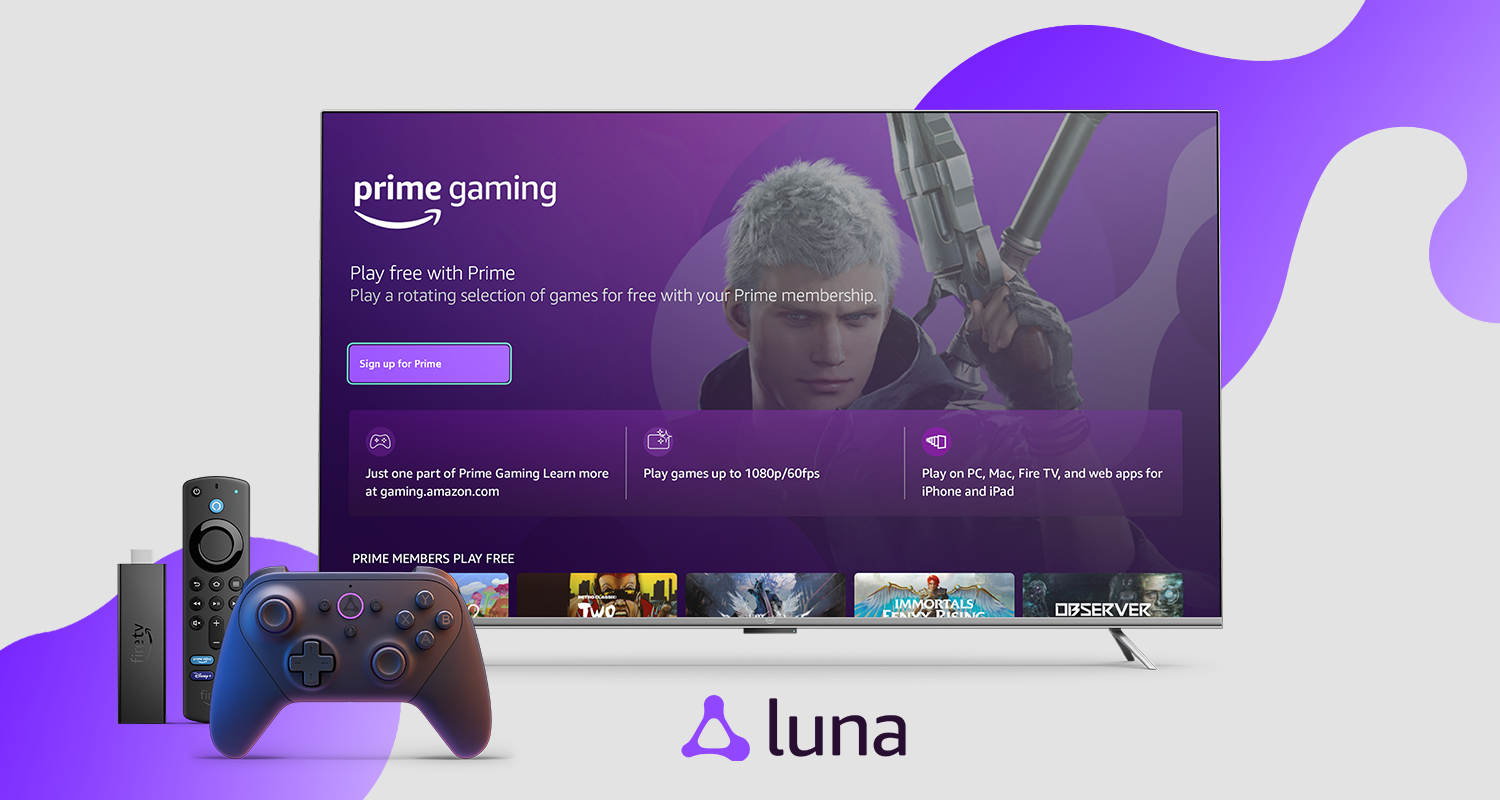 Amazon Luna release prime gaming channel