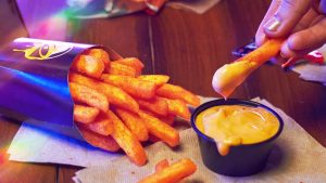 taco bell menu taco bell nacho fries with cheese dipping sauce