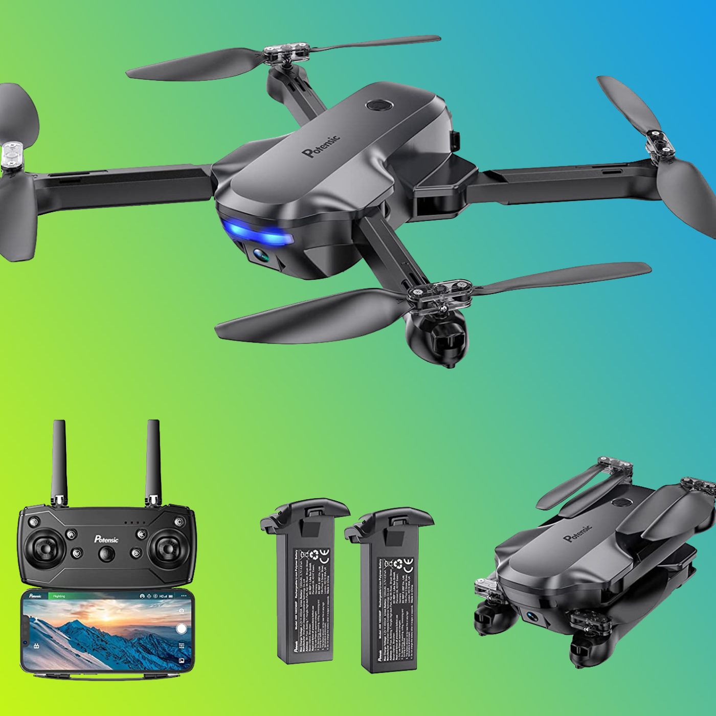 Shockingly compact foldable camera drone is on sale for $40