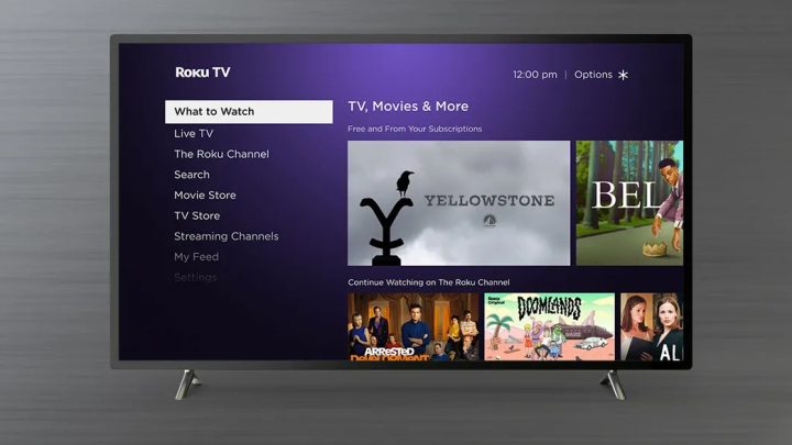 Roku's new What to Watch section in OS 11.