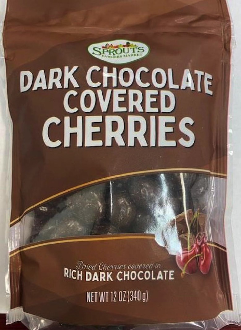 Dark Chocolate Covered Cherries recall