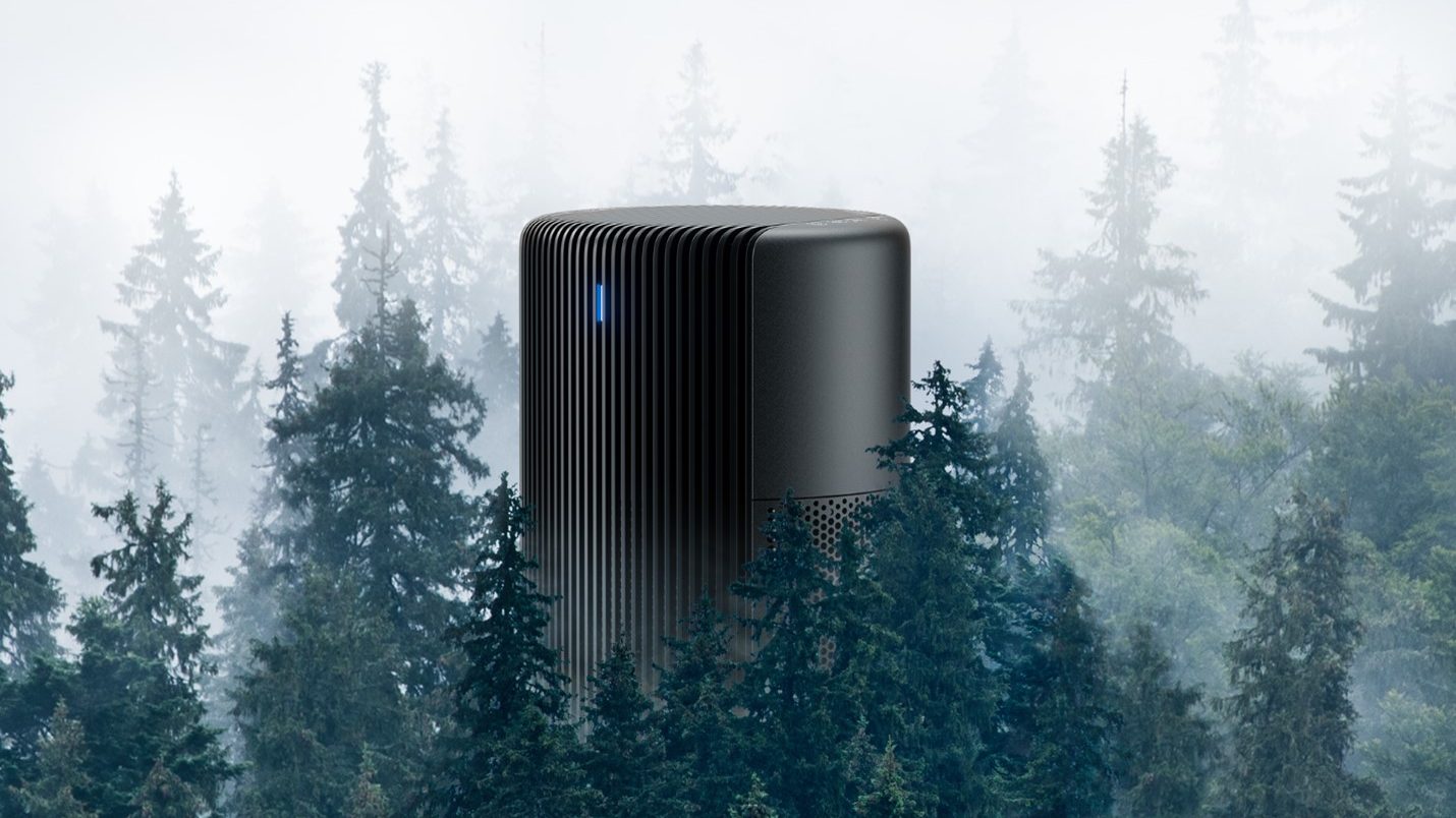 An air purifier in the wilderness