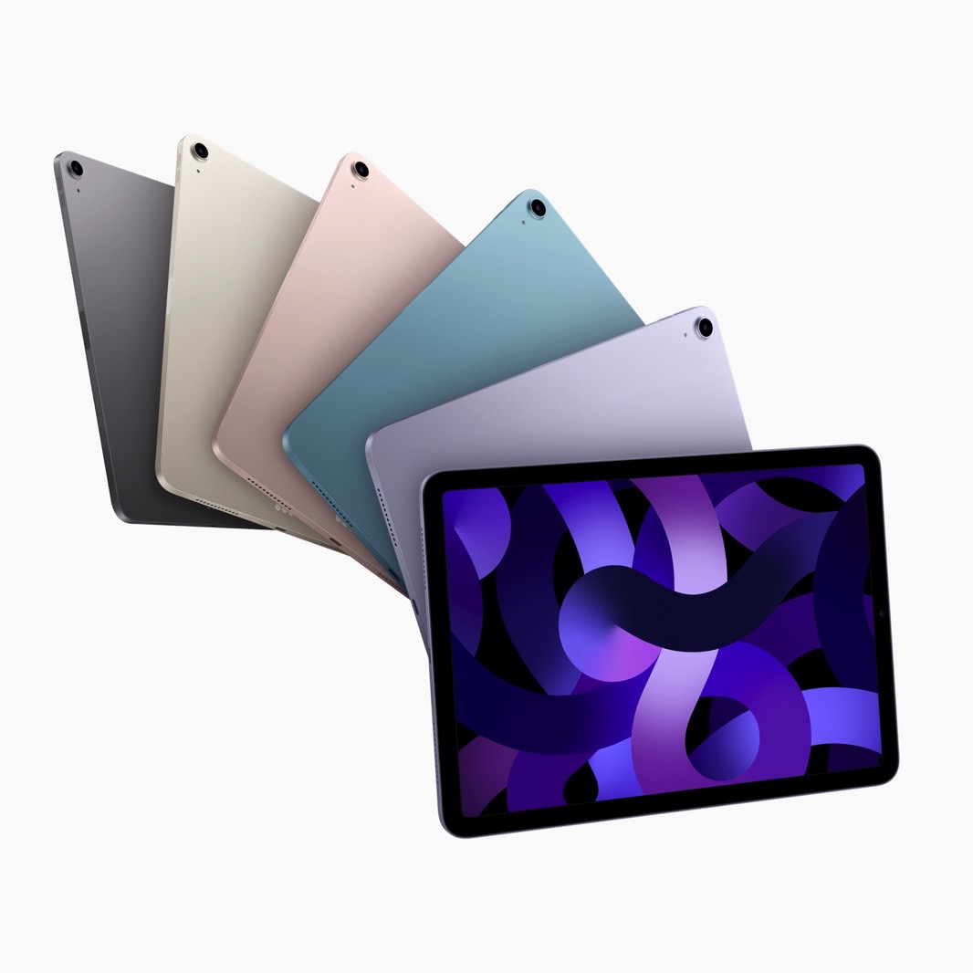 iPad Air 5 color options