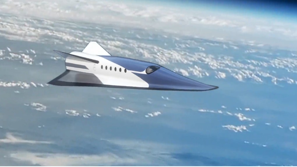 Incredible new supersonic jet will fly from China to New York in 1