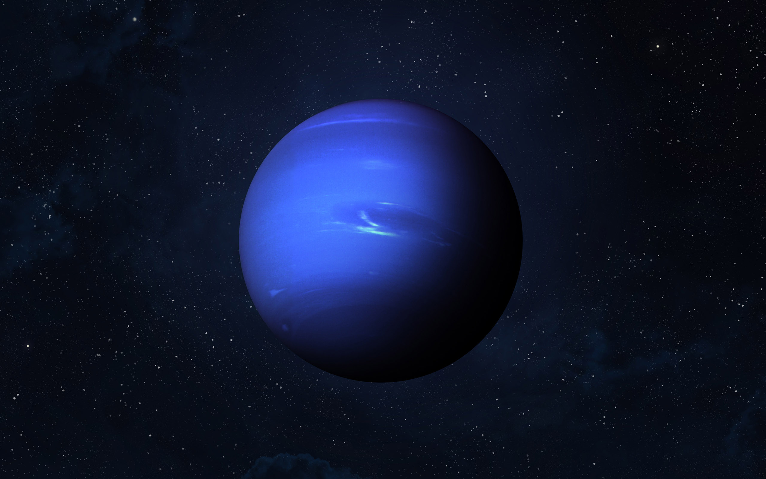Neptune in space