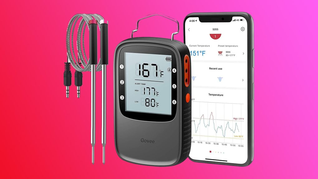  Govee Bluetooth Meat Thermometer, Wireless Meat