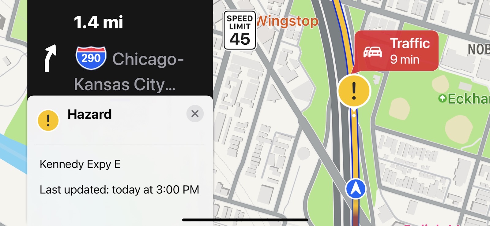 Apple Maps HAAS Alert Safety Cloud integration