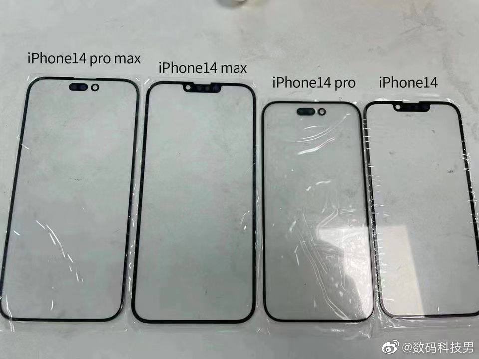 iPhone 14 display panels leak online.