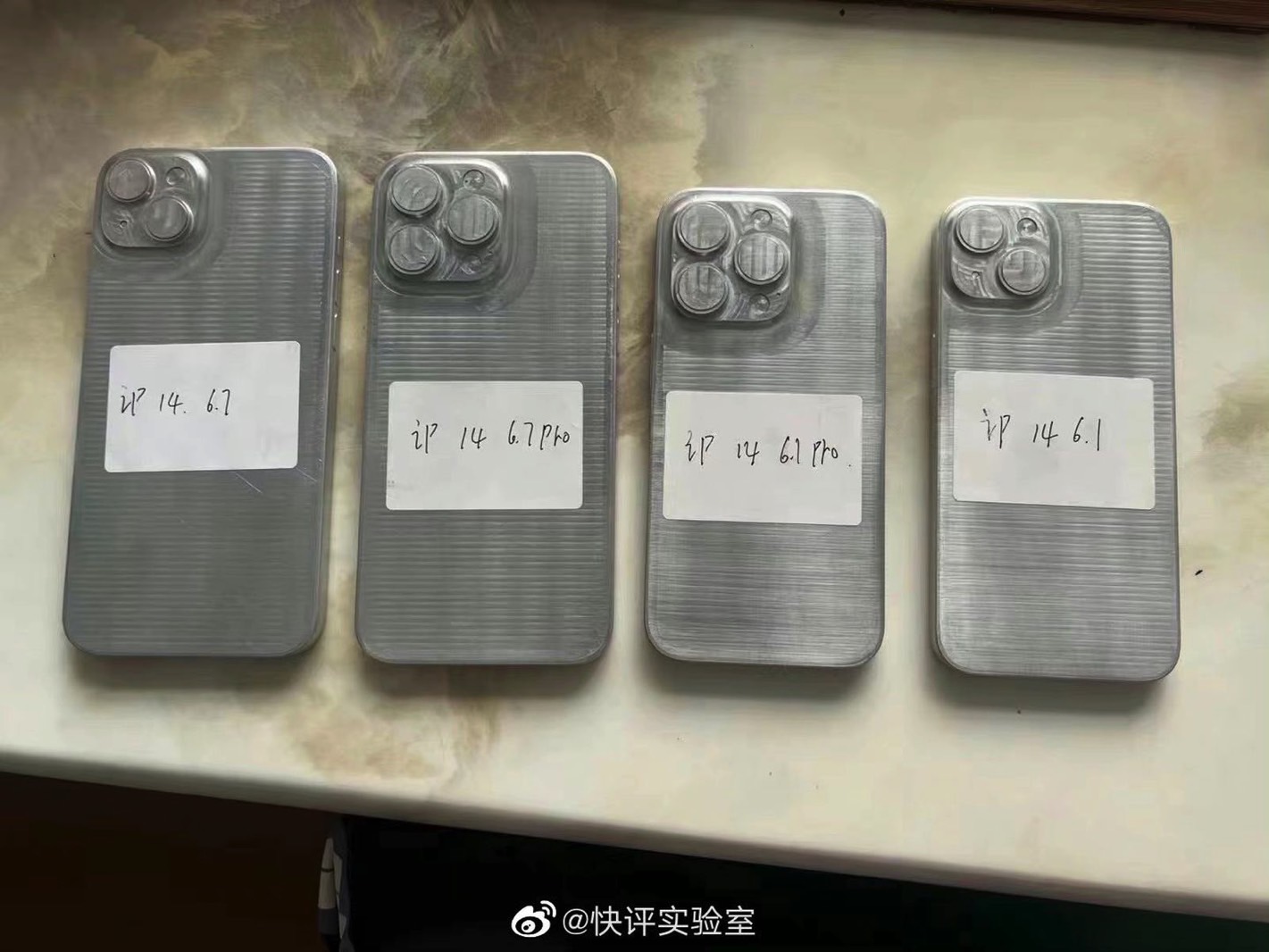 iPhone 14 Max leaks show the phone's design