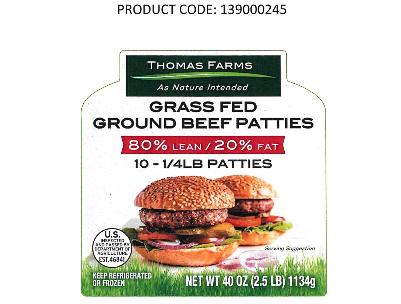 Lakeside ground beef recall