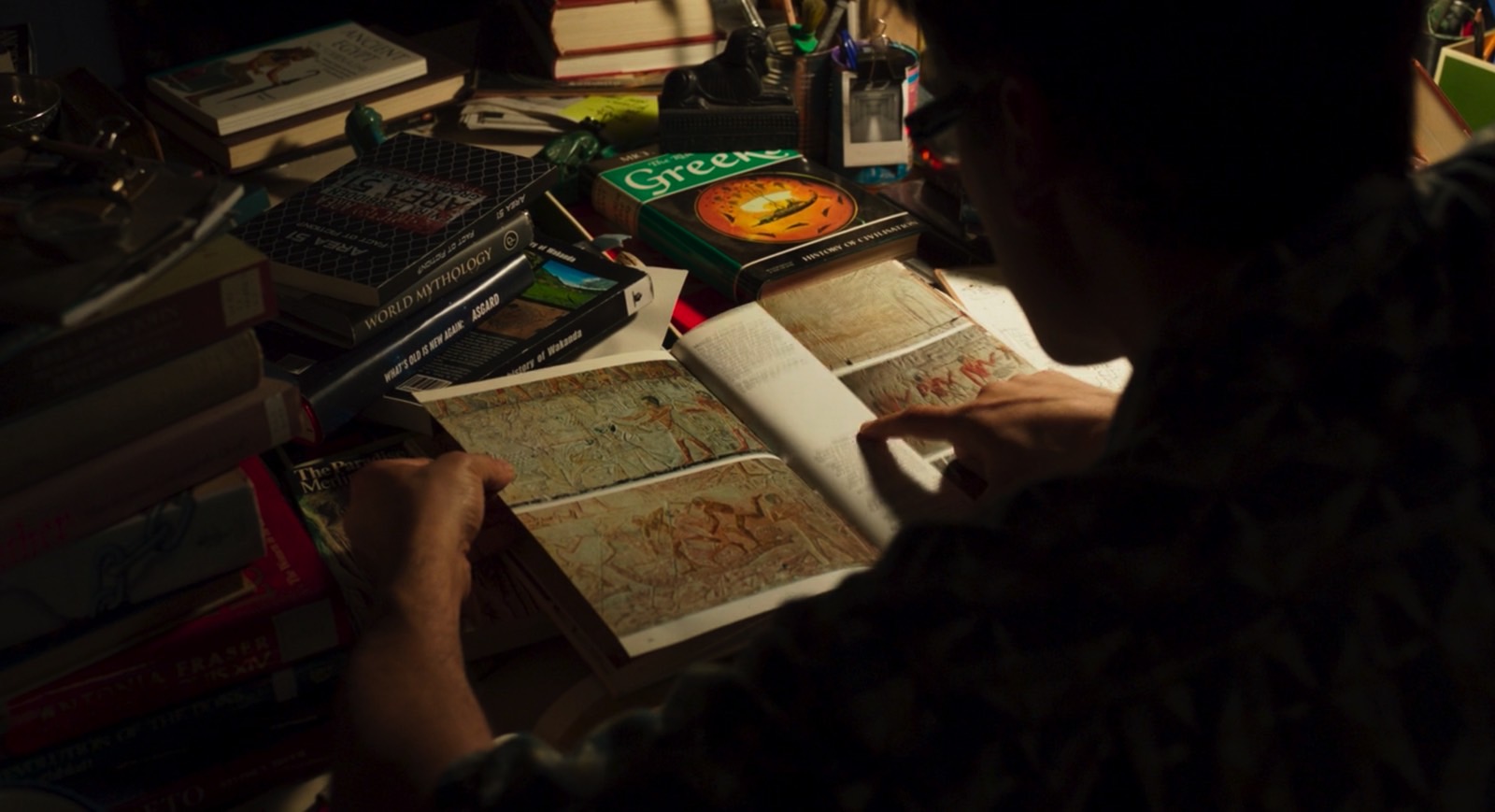 A book about Wakanda seen in Moon Knight episode 1