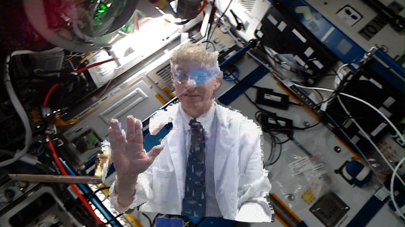 Télémédecine 3D sur ISS