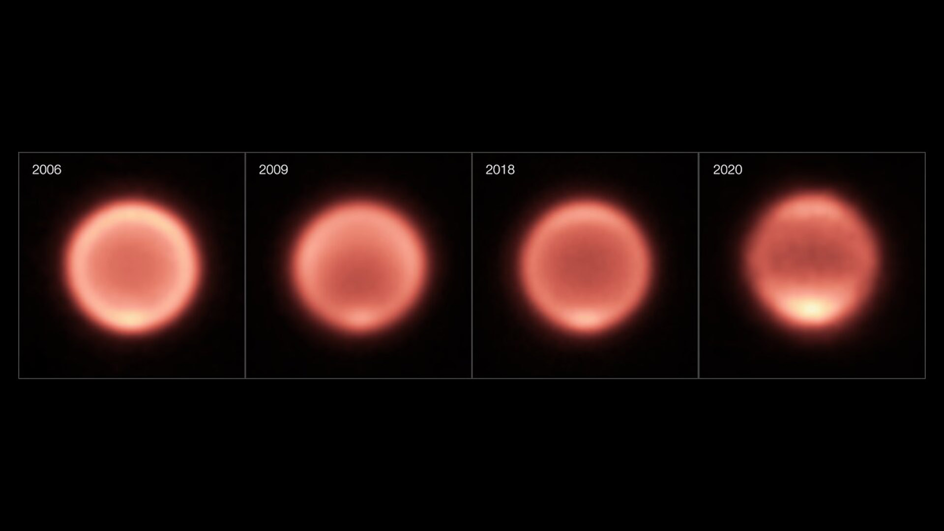 how astronomers measure neptune's temperatures