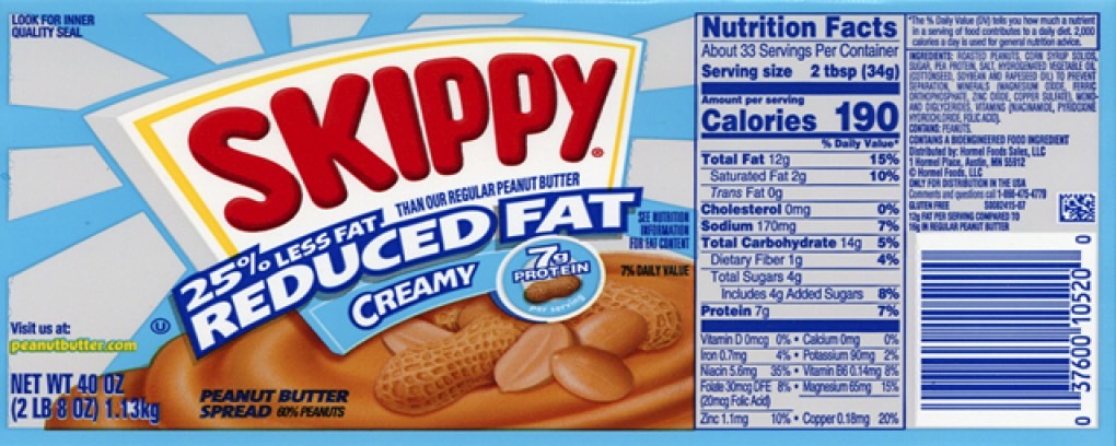 Skippy peanut butter recall